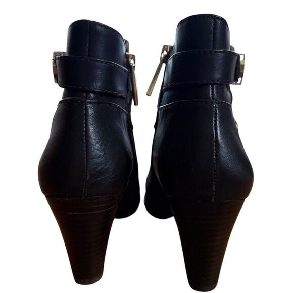 Louise Et Cie Ranier Womens Brown Leather Ankle Boots Booties Chunky Heel sz 7 - Picture 11 of 16